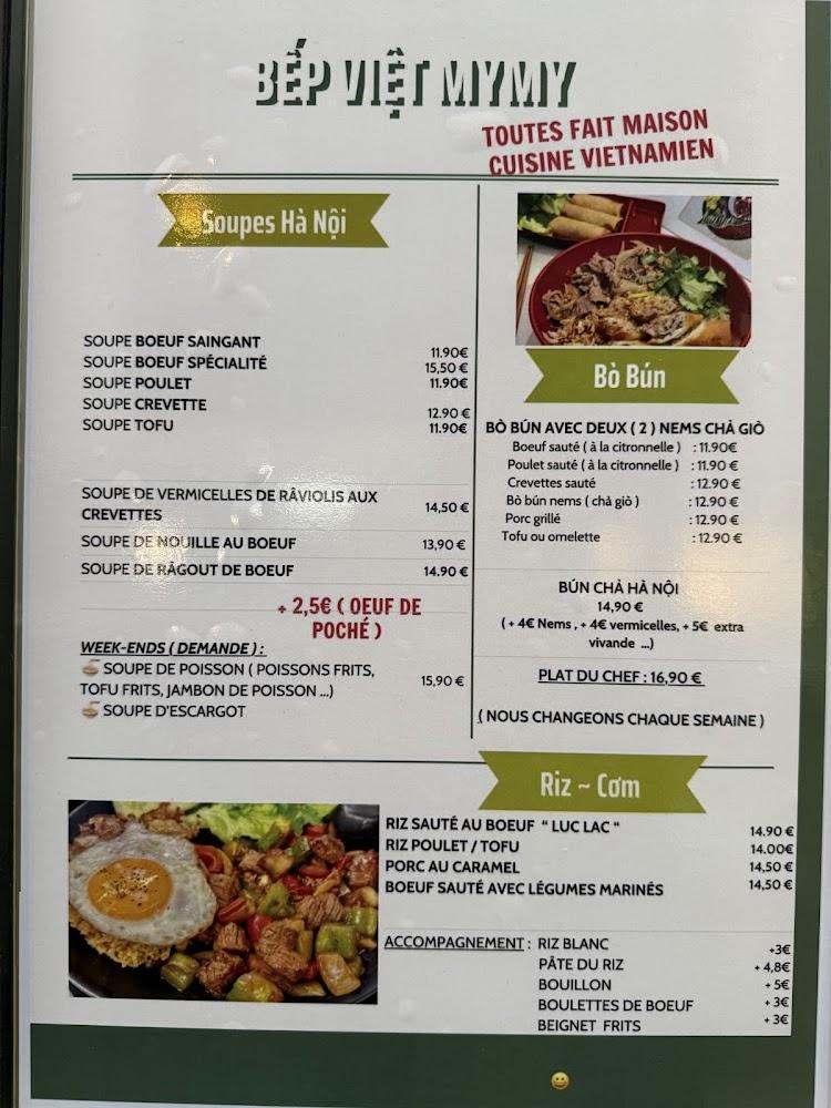 Bep Viet Mymy - Menu Image 1